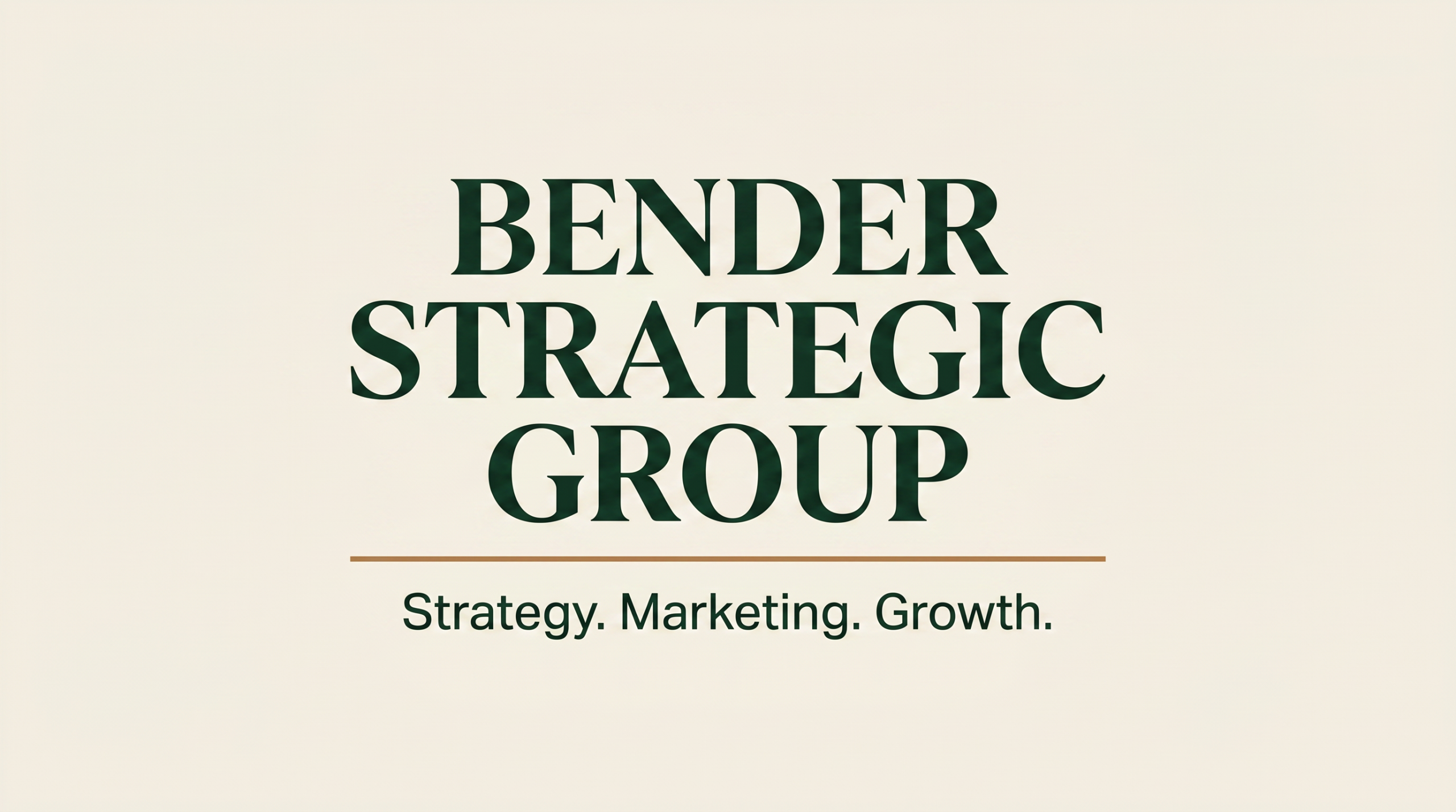 Bender Strategic Group